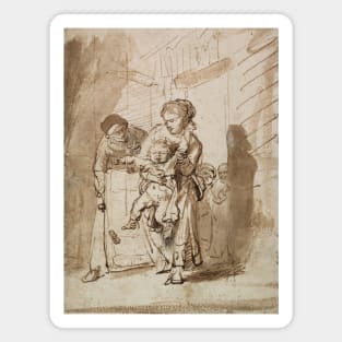 The Unruly Child by Rembrandt Magnet